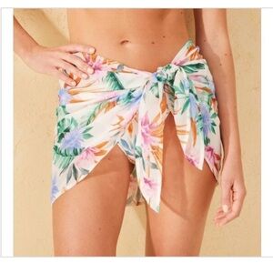 Women's Cover up Sarong - Shade & Shore™ Multi Tropical Print Size Large (12-14)